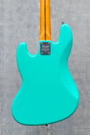 Used Squier 40th Anniversary Jazz Bass Satin Sea Foam Green