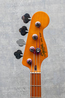 Used Squier 40th Anniversary Jazz Bass Satin Sea Foam Green