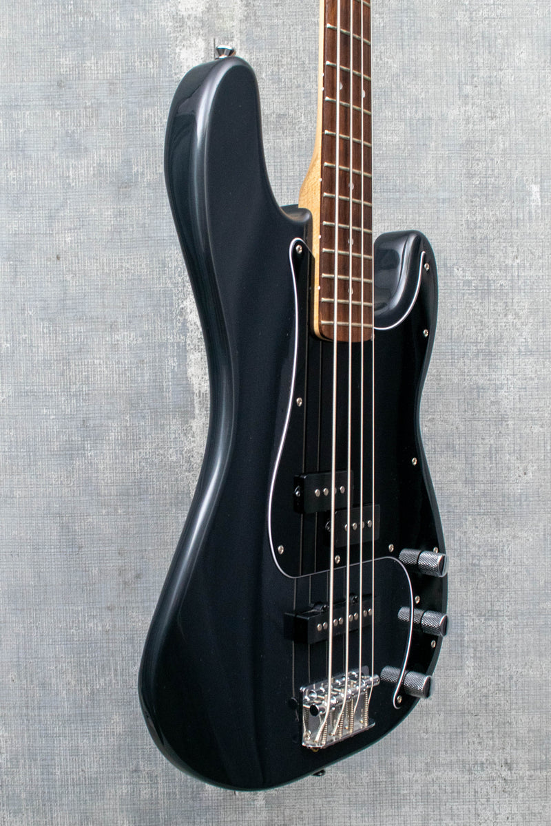 Used Squier Affinity Series Precision Bass PJ Charcoal Frost Metallic