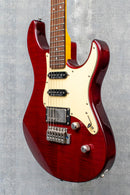 Used Yamaha Pacifica PAC612VIIFMX Electric Guitar Fired Red