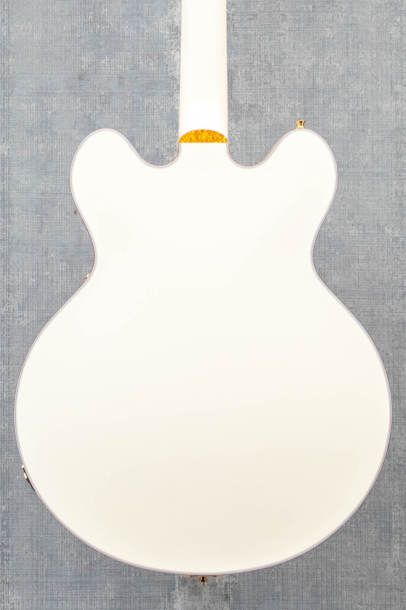 Gretsch Falcon Center Block LTD with String-Thru Bigsby and Gold Hardware Vintage White
