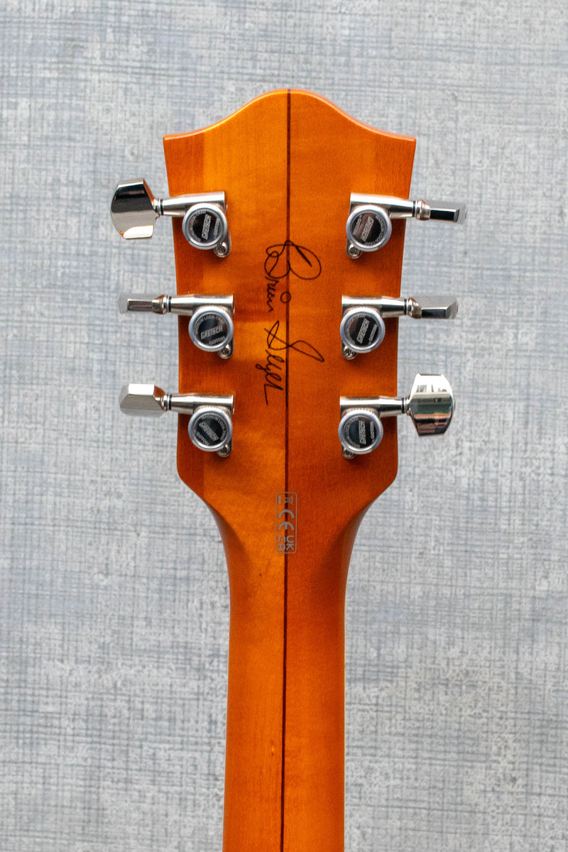 Gretsch G6120T-BSSMK Brian Setzer Signature Nashville Hollow Body '59 "Smoke" with Bigsby Smoke Orange