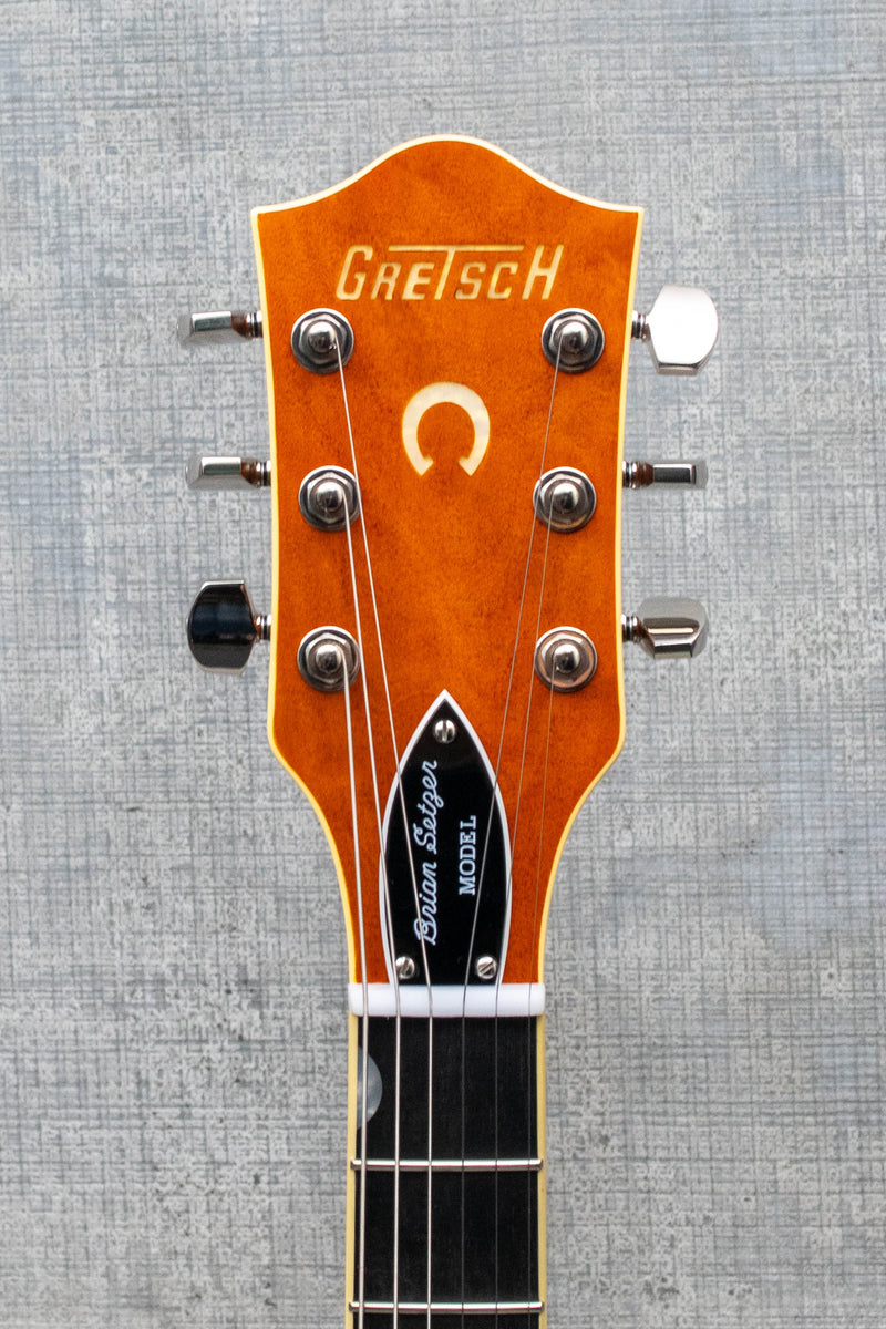 Gretsch G6120T-BSSMK Brian Setzer Signature Nashville Hollow Body '59 "Smoke" with Bigsby Smoke Orange