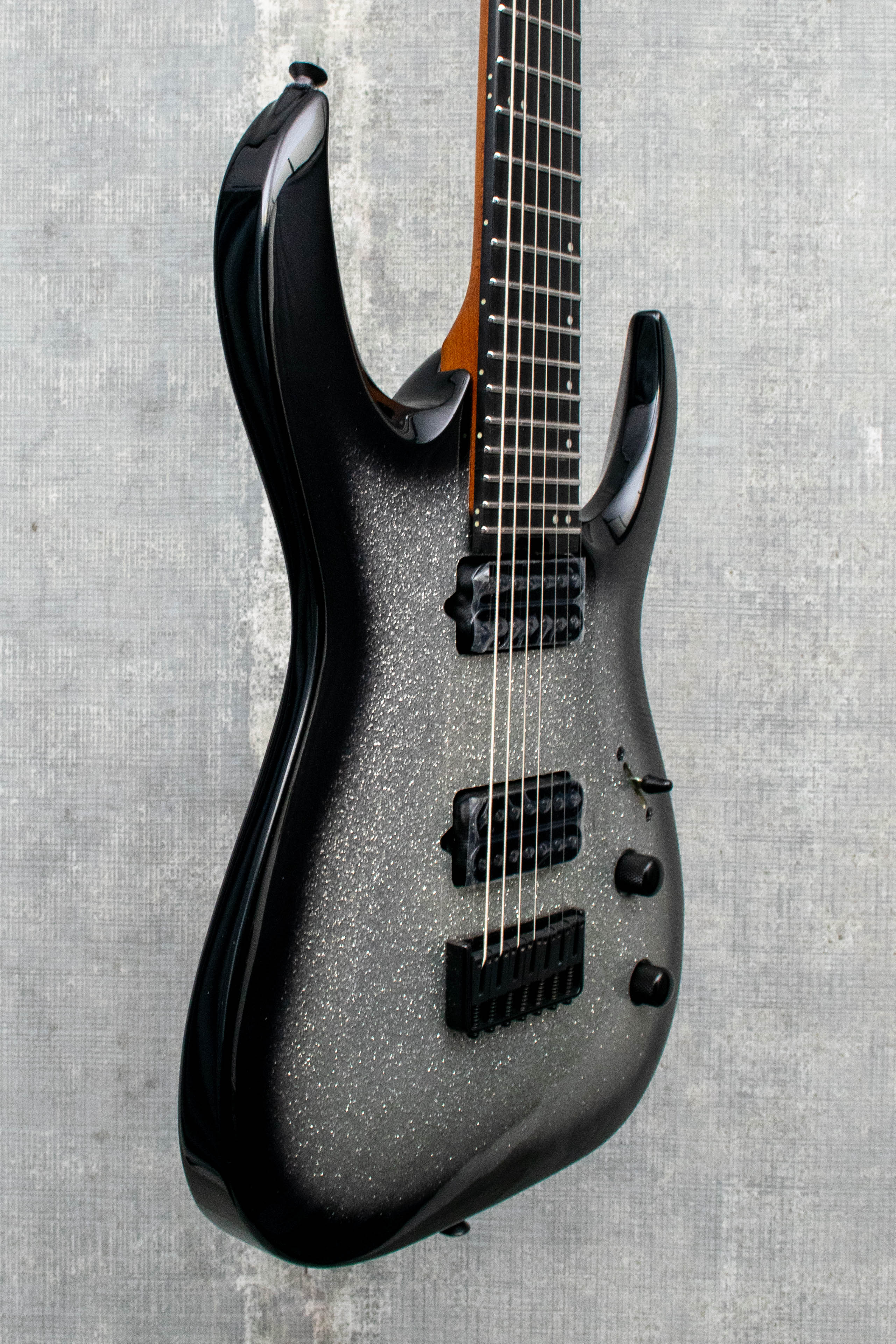 Jackson Pro Series Signature Misha Mansoor Juggernaut HT7 Silverburst Sparkle MINT