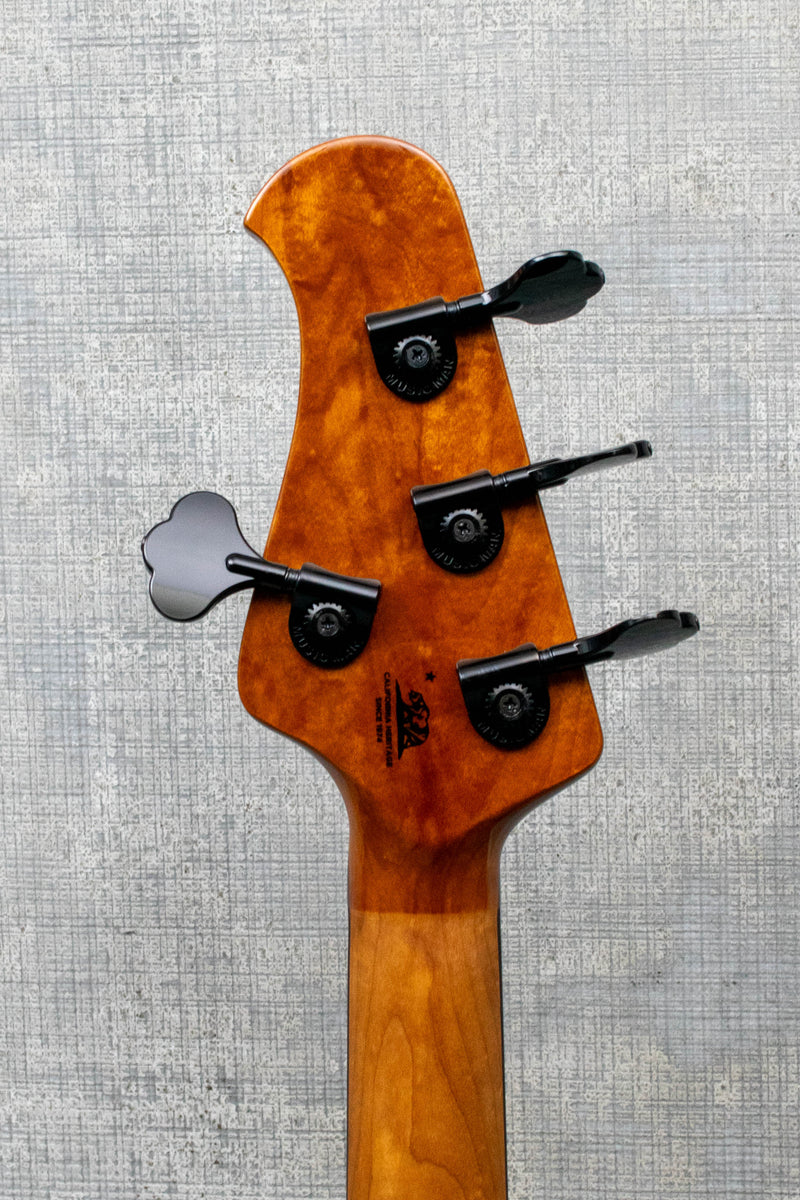 Music Man Tim Commerford StingRay Bass Passive Fight Night White