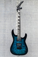 Jackson JS Series Dinky JS20 DKQ 2PT Transparent Blue Burst