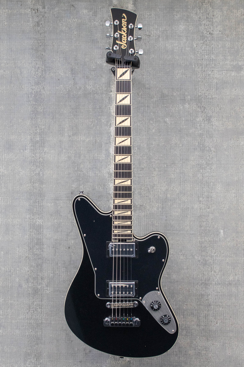 Jackson Pro Series Signature Lee Malia LM-87, Amaranth Fingerboard, Open Pore Black