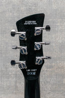 Jackson Pro Series Signature Lee Malia LM-87, Amaranth Fingerboard, Open Pore Black