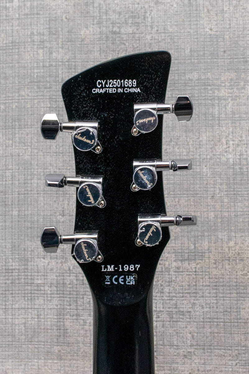 Jackson Pro Series Signature Lee Malia LM-87, Amaranth Fingerboard, Open Pore Black