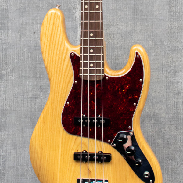Used Fender FSR Deluxe Jazz Bass - Natural (2016)