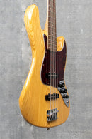 Used Fender FSR Deluxe Jazz Bass - Natural (2016)