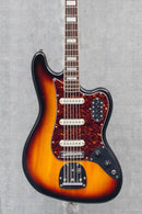 Used Squier Vintage Modified Bass VI, Rosewood Fingerboard, 3-Color Sunburst