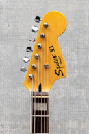 Used Squier Vintage Modified Bass VI, Rosewood Fingerboard, 3-Color Sunburst