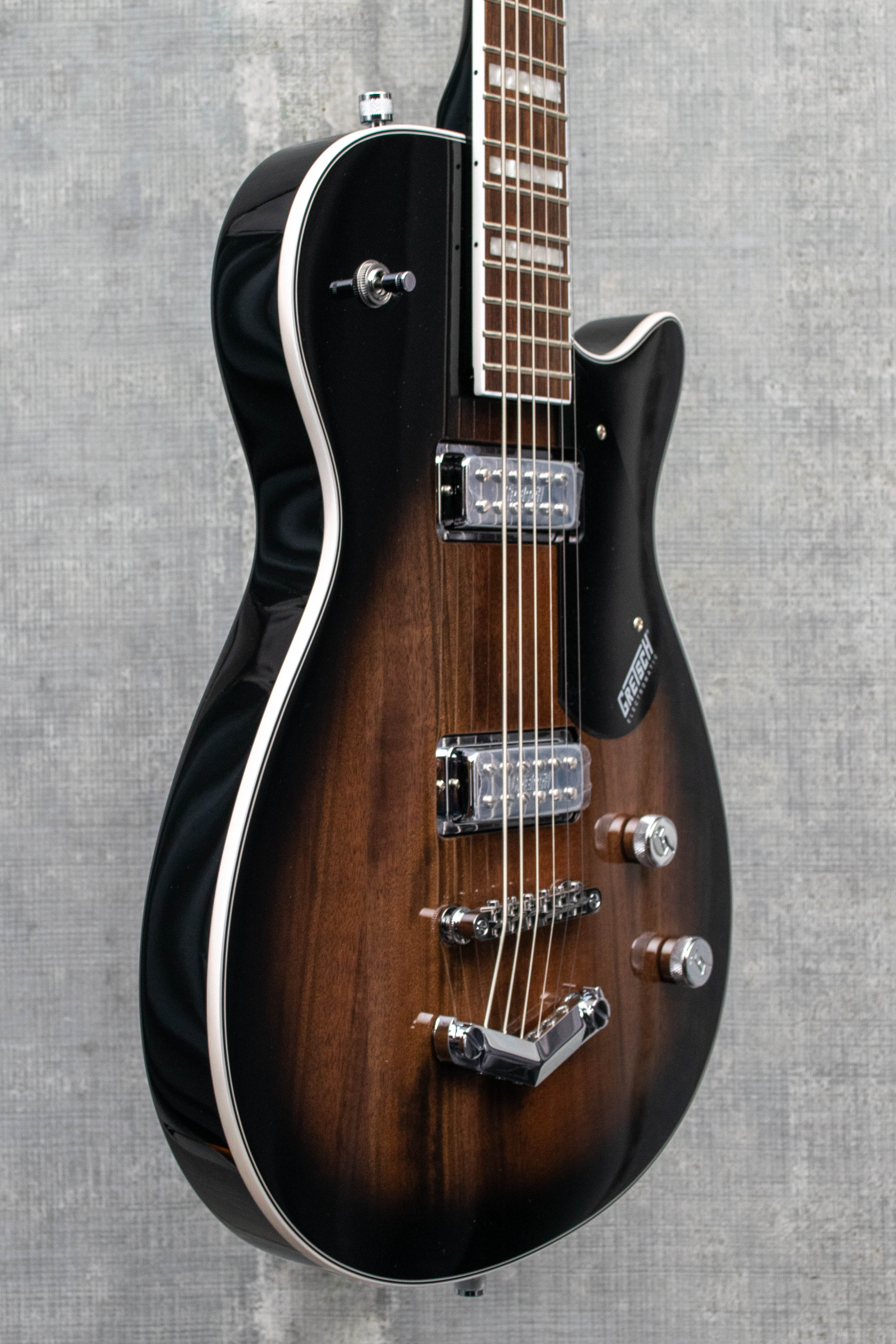 Gretsch G5260 Electromatic Jet Baritone with V-Stoptail Laurel Fingerboard Bristol Fog