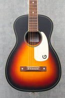 Gretsch Jim Dandy Parlor, Walnut Fingerboard, White Pickguard, Rex Burst