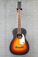 Gretsch Jim Dandy Parlor, Walnut Fingerboard, White Pickguard, Rex Burst
