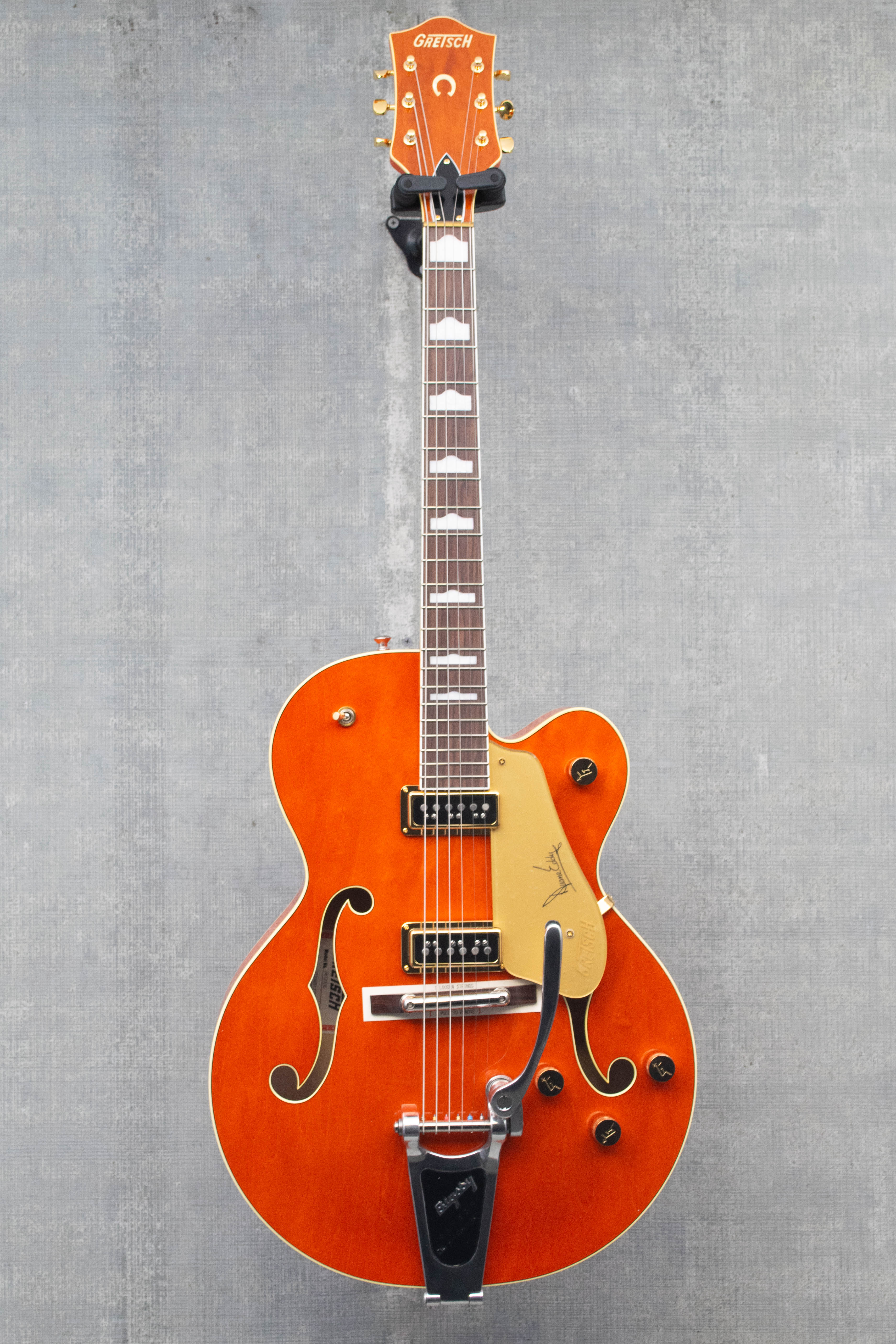 Gretsch G6120DE Duane Eddy Signature Hollow Body with Bigsby Desert Sunrise