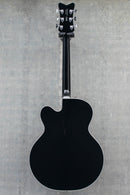 Gretsch Falcon Hollow Body with String-Thru Bigsby and Chrome Hardware Ebony Fingerboard Black