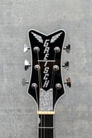 Gretsch Falcon Hollow Body with String-Thru Bigsby and Chrome Hardware Ebony Fingerboard Black