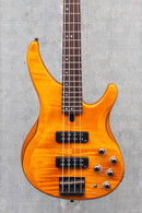 Yamaha TRBX604 FM Matte Amber Bass 4 String