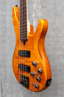 Yamaha TRBX604 FM Matte Amber Bass 4 String
