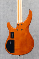 Yamaha TRBX604 FM Matte Amber Bass 4 String