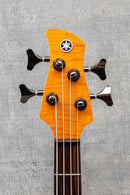 Yamaha TRBX604 FM Matte Amber Bass 4 String