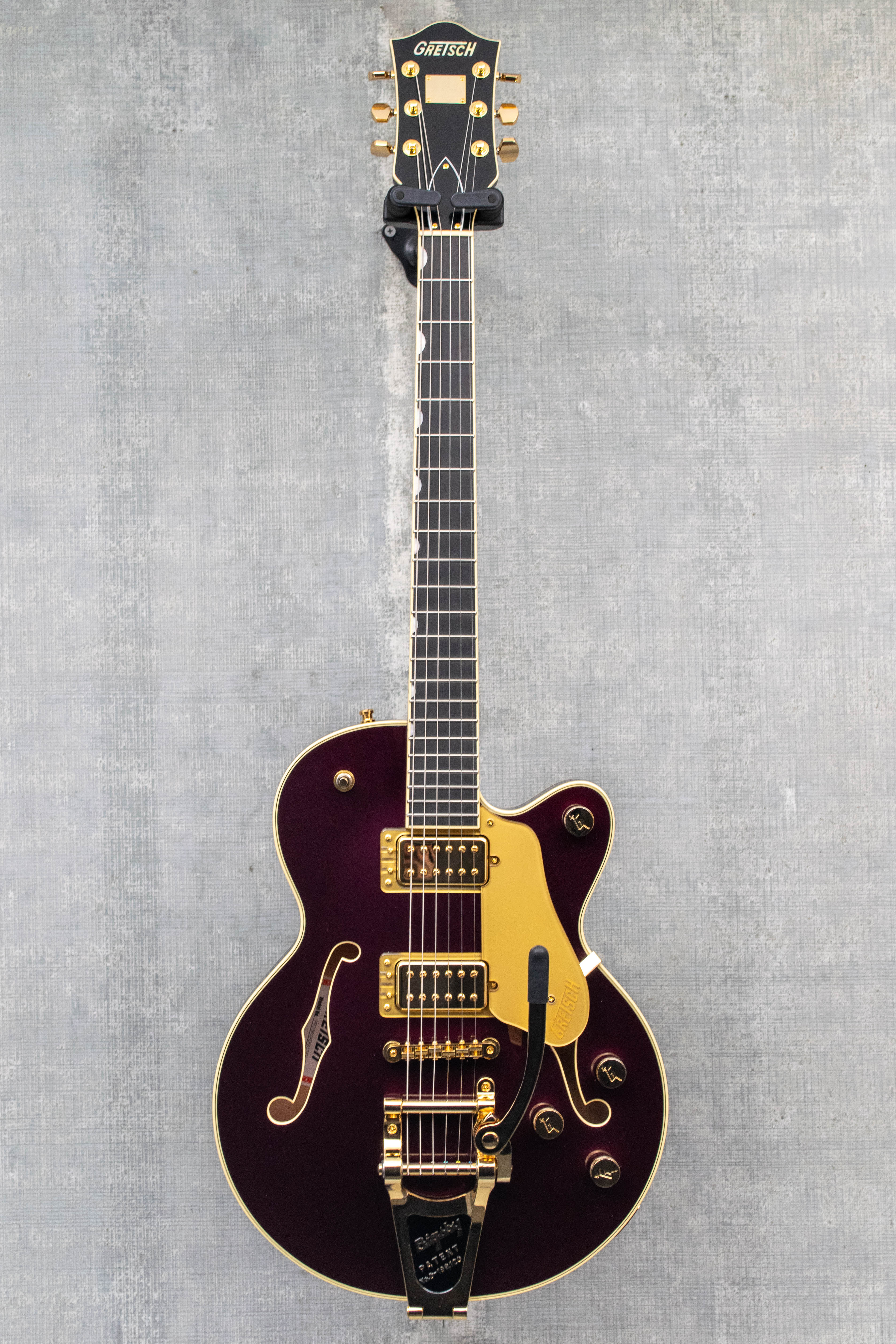 Gretsch Broadkaster® Jr. LX Center Block with String-Thru Bigsby® and Gold Hardware, Ebony Fingerboard, Blackberry