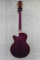 Used Gretsch Broadkaster Jr. LX Center Block with String-Thru Bigsby and Gold Hardware Blackberry Mint