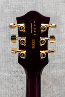 Used Gretsch Broadkaster Jr. LX Center Block with String-Thru Bigsby and Gold Hardware Blackberry Mint
