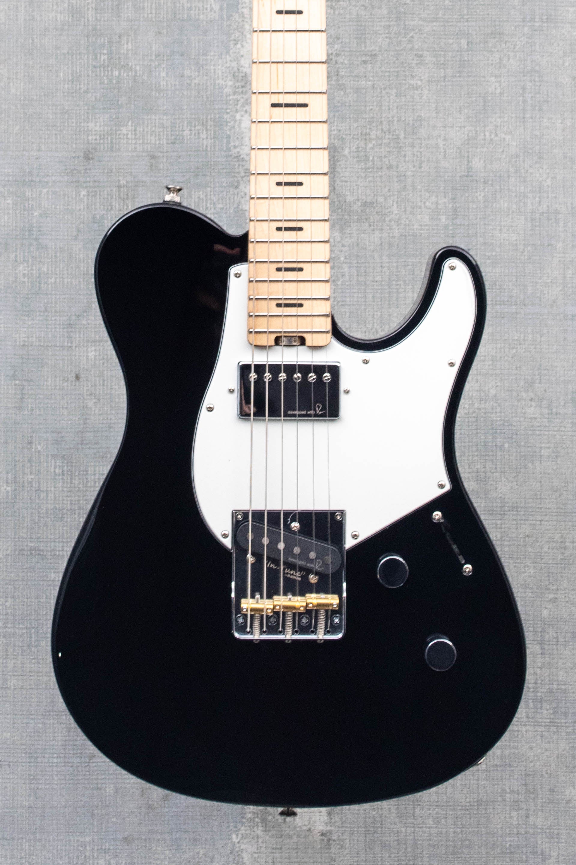 Yamaha PACS+11SM Pacifica SC Standard Plus Black Guitar