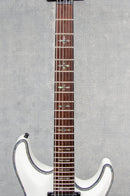 Used Schecter C-1 Hellraiser - White (w/ Case)