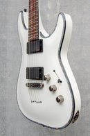 Used Schecter C-1 Hellraiser - White (w/ Case)