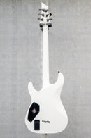 Used Schecter C-1 Hellraiser - White (w/ Case)