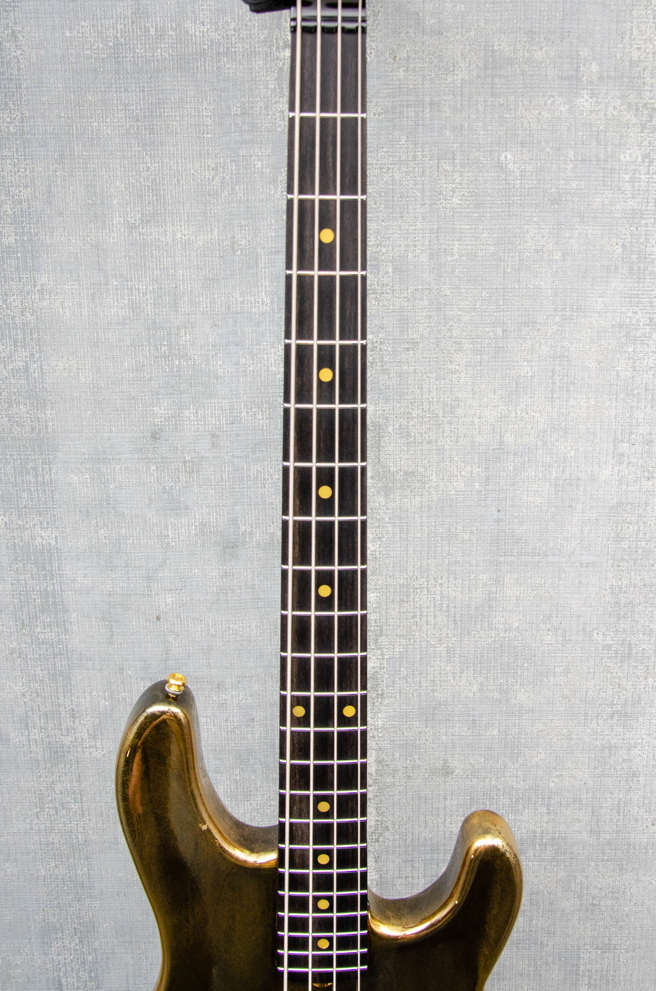 Ernie Ball Music Man StingRay 50th Anniversary Molten Gold Bass - In Stock!