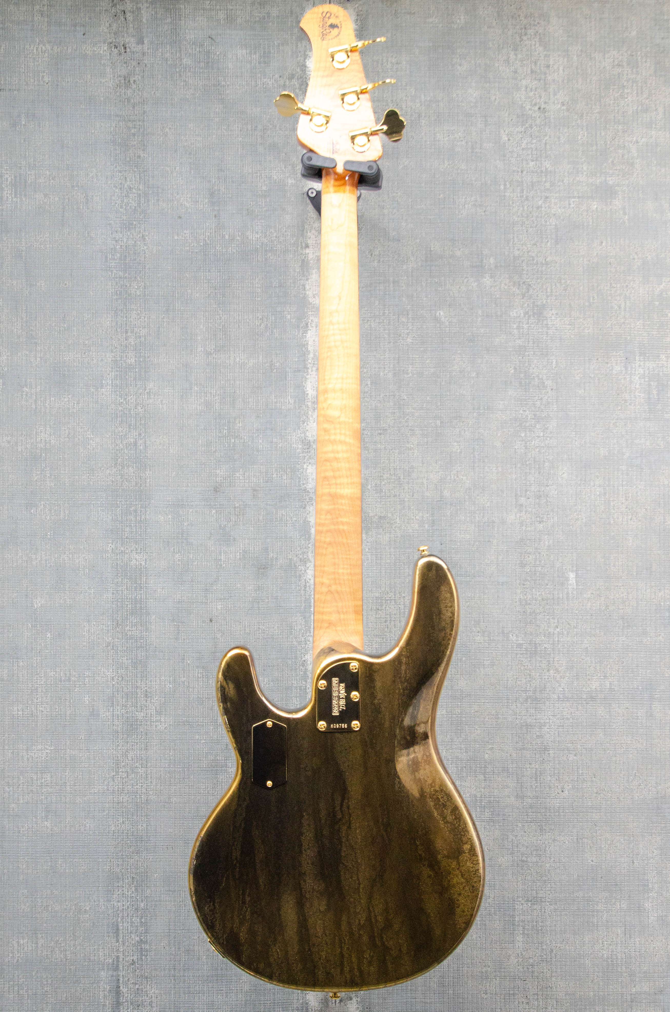 Ernie Ball Music Man StingRay 50th Anniversary Molten Gold Bass - In Stock!