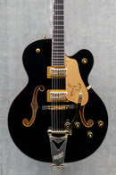 Gretsch Synchromatic Falcon Hollow Body Single-Cut w/ Bigsby Ebony Fingerboard Black