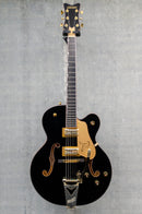 Gretsch Synchromatic Falcon Hollow Body Single-Cut w/ Bigsby Ebony Fingerboard Black