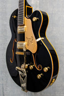 Gretsch Synchromatic Falcon Hollow Body Single-Cut w/ Bigsby Ebony Fingerboard Black