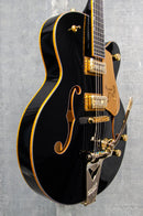 Gretsch Synchromatic Falcon Hollow Body Single-Cut w/ Bigsby Ebony Fingerboard Black