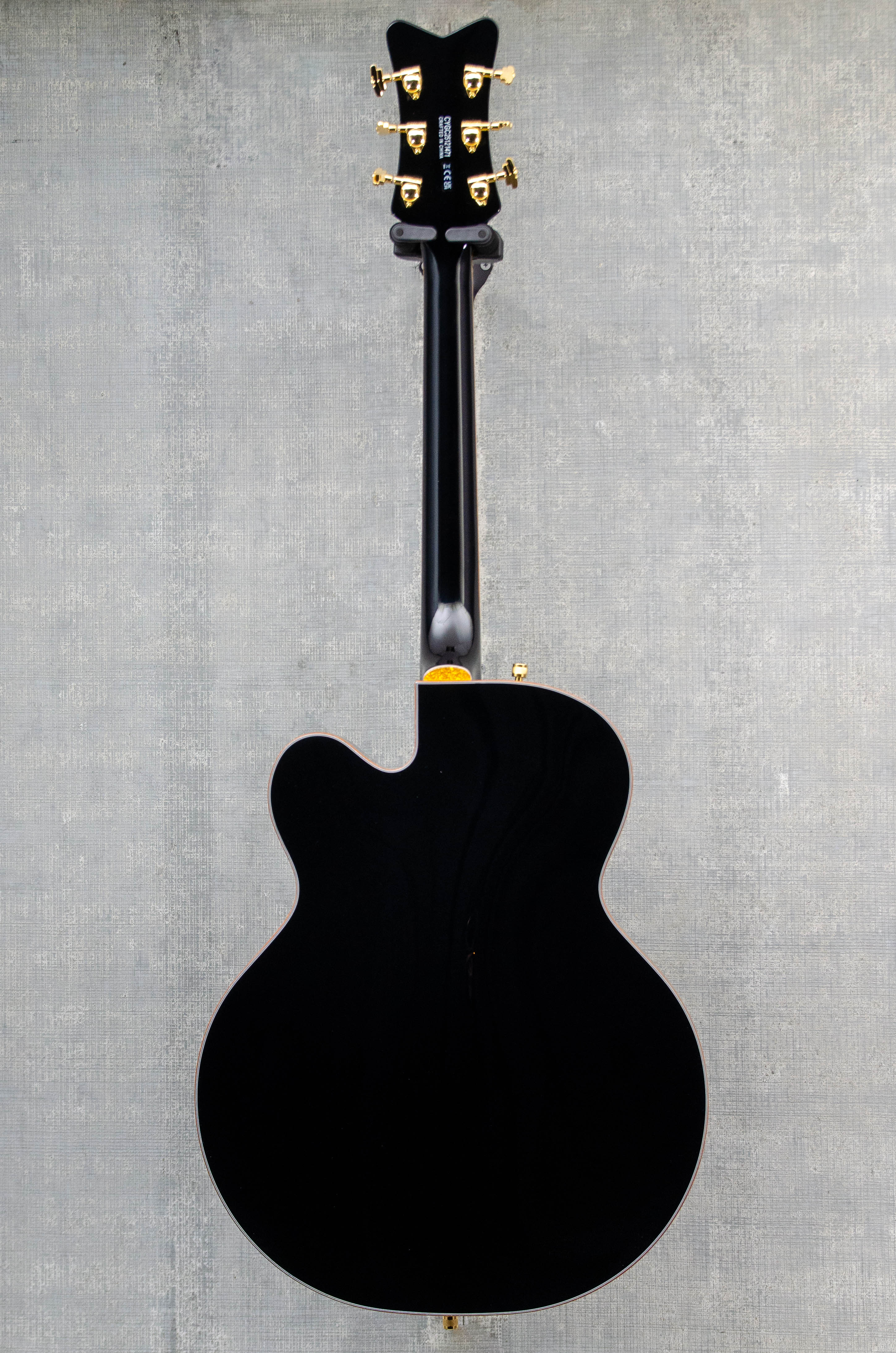 Gretsch Synchromatic Falcon Hollow Body Single-Cut w/ Bigsby Ebony Fingerboard Black
