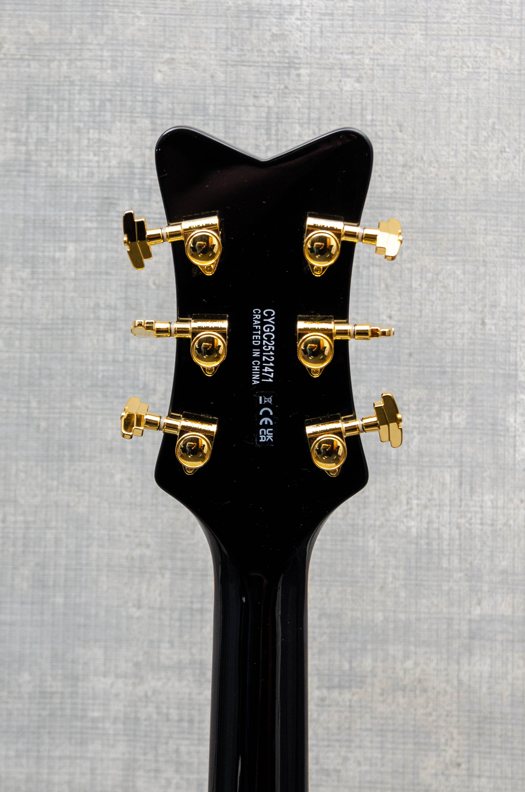 Gretsch Synchromatic Falcon Hollow Body Single-Cut w/ Bigsby Ebony Fingerboard Black