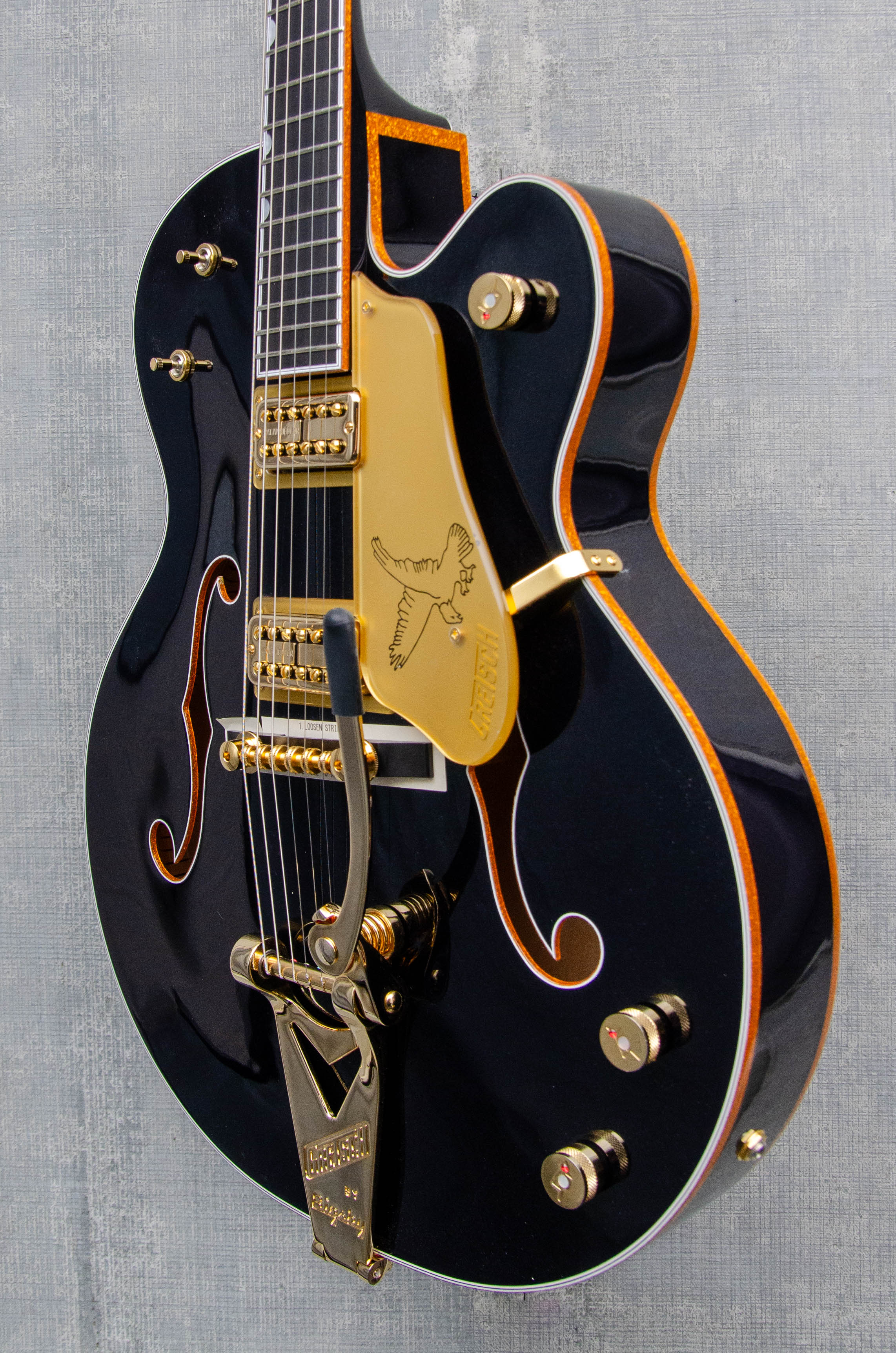 ギター Gretch G6136TG black falcon Gretsch G6136TG-58 Limited Edition 1958 Custom Falcon with Bigsby Ebon