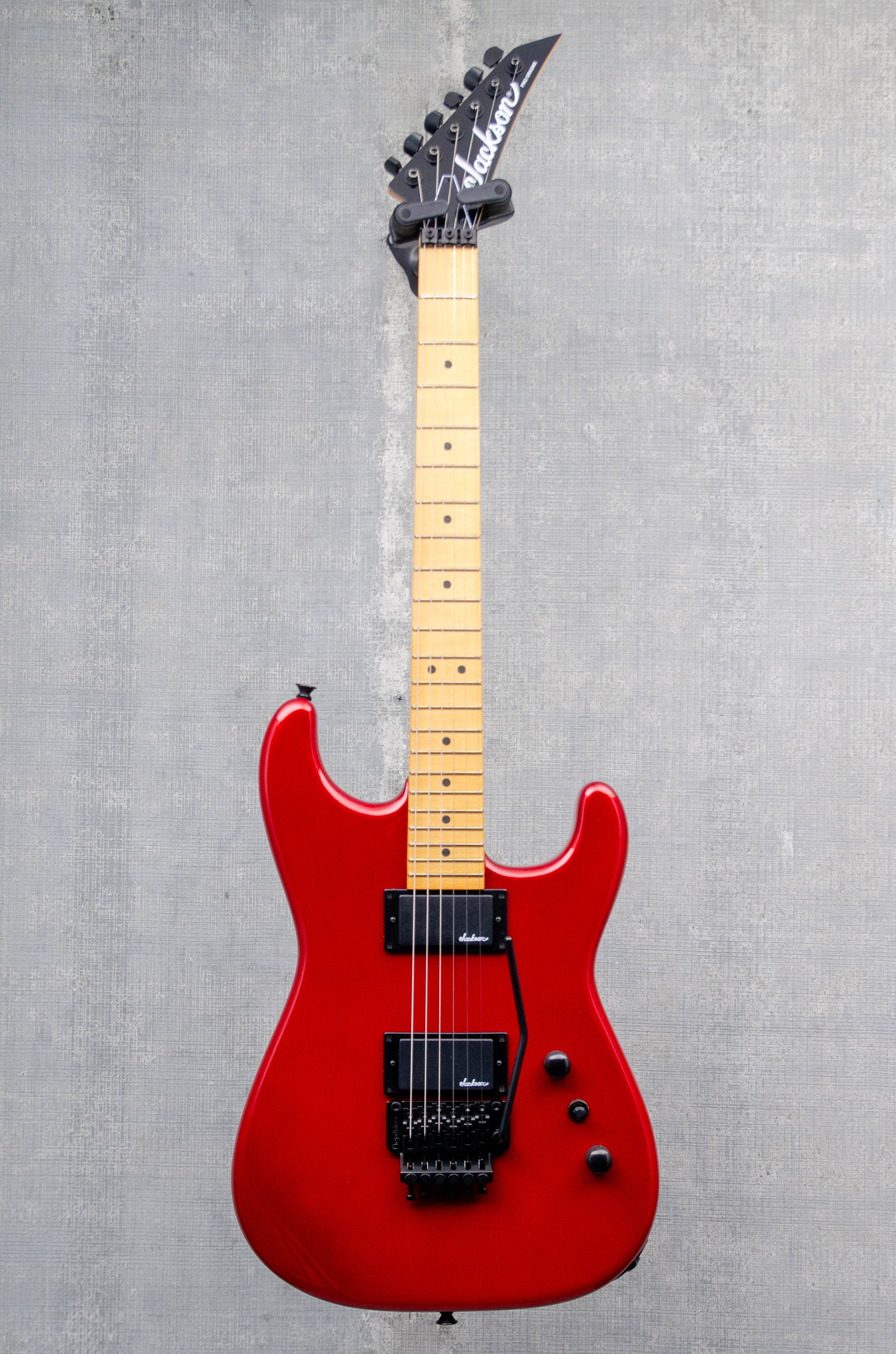 Jackson Pro Origins 1985 San Dimas SD1 HH FR, Maple Fingerboard, Candy Apple Red
