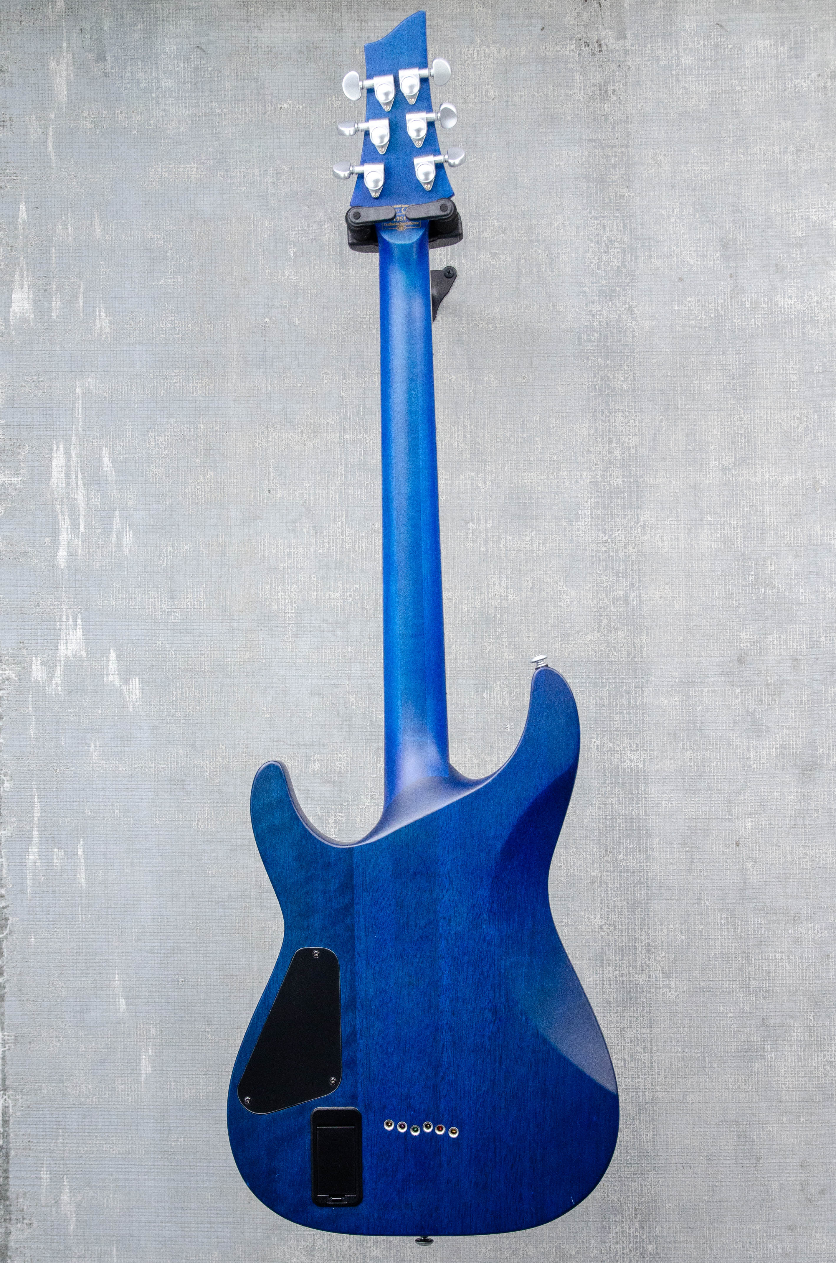 Used Schecter C-1 Platinum - Midnight Blue Satin (w/ Fishman Fluence Pickups)