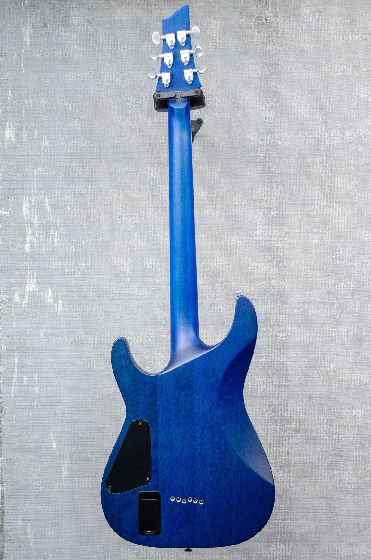 Used Schecter C-1 Platinum Midnight Blue Satin