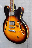Used Vintage ( John Hornby Skewes) AV3 Semi-Hollow Electric - Sunburst