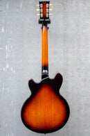 Used Vintage ( John Hornby Skewes) AV3 Semi-Hollow Electric - Sunburst