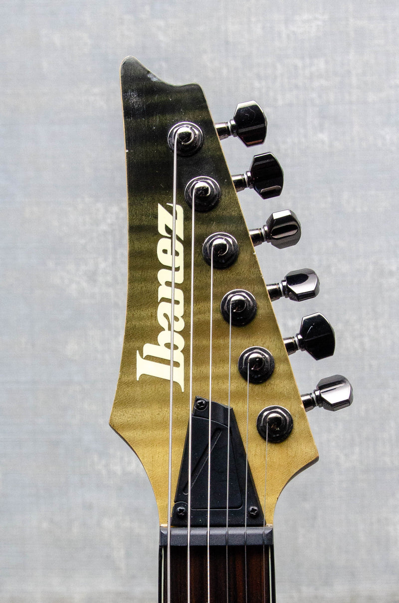 Used Ibanez S61AL S Axion Label Black Mirage Gradation Low Gloss