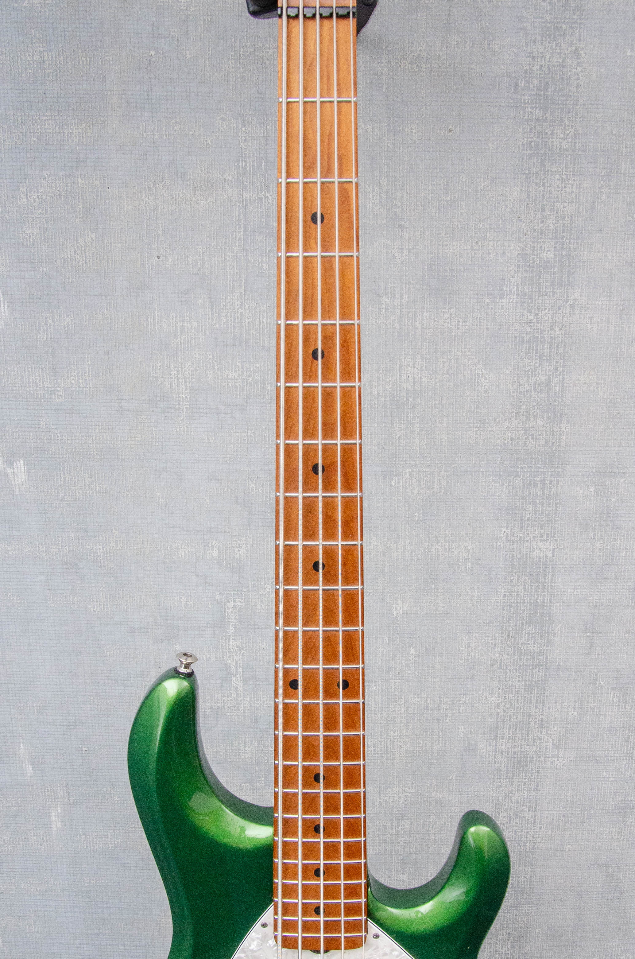 Used Ernie Ball Music Man StingRay 5H Special Charging Green